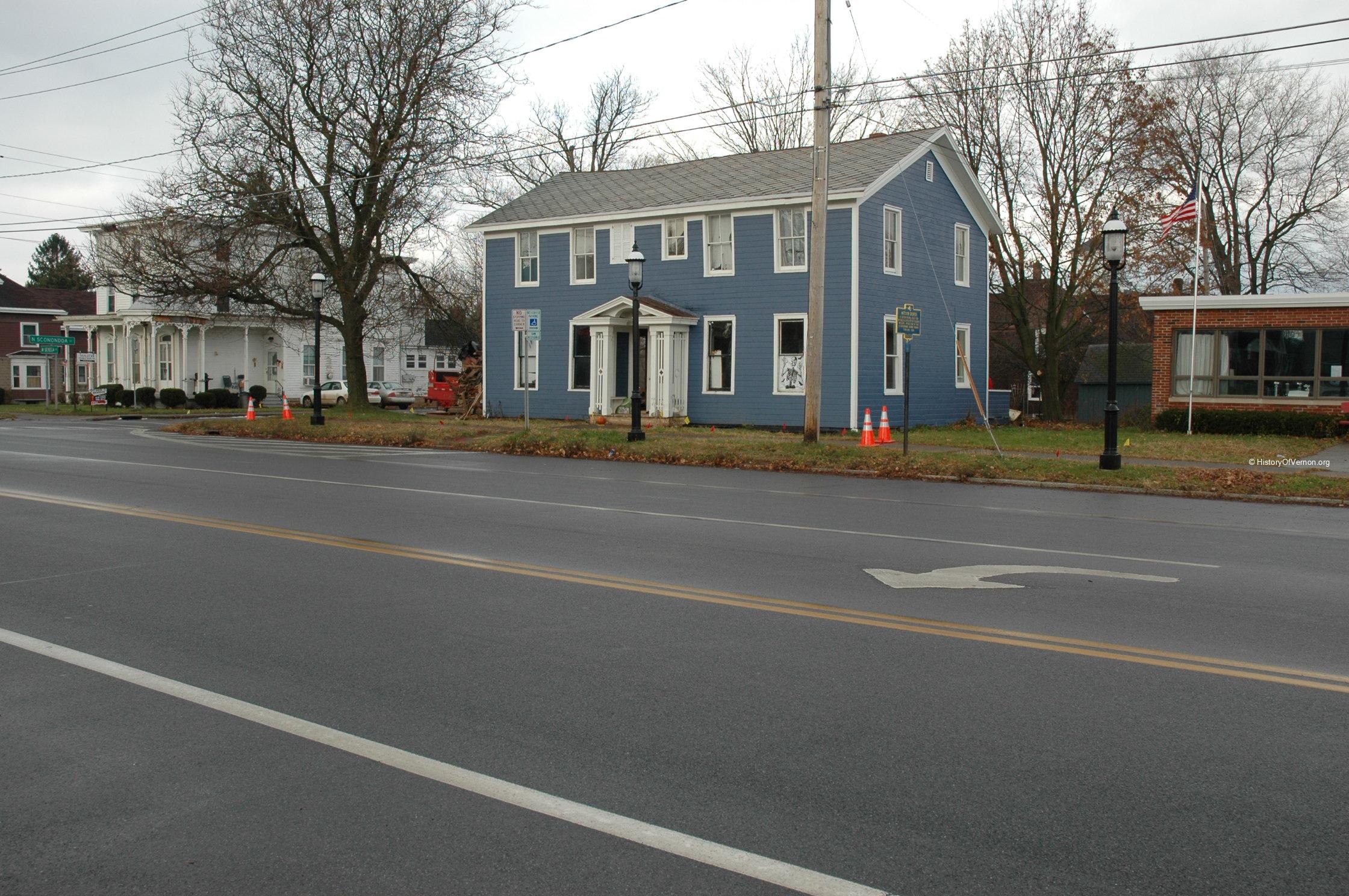 Former Tavern and House on Seneca St - History of Vernon NY